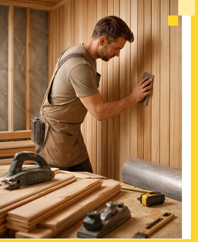 Профессиональная отделка саун и парных под ключ в Петропавловске-Камчатском