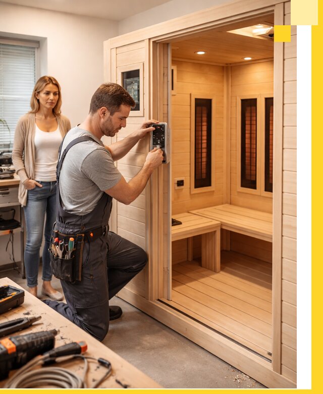 Инфракрасные сауны под ключ в Петропавловске-Камчатском продажа и установка