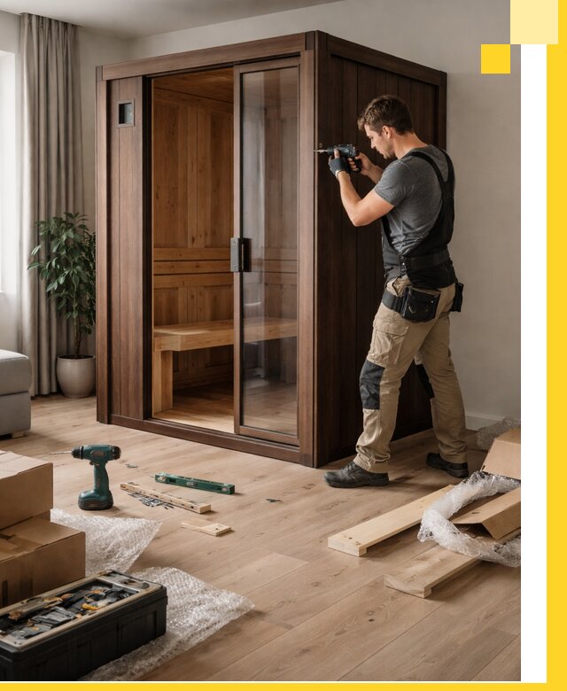 Установка и производство мини саун под ключ в Петропавловске-Камчатском