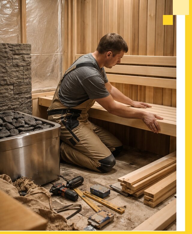 Сауны для дома под ключ с проектированием и монтажом в Петропавловске-Камчатском