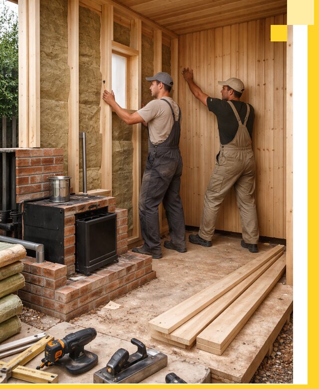 Строительство и установка дачных саун под ключ в Петропавловске-Камчатском