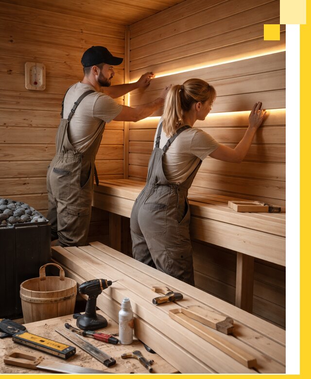 Дизайн саун и бань под ключ с индивидуальным проектом в Петропавловске-Камчатском