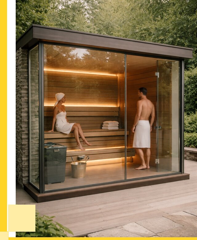 Сауна стеклянная и двери для сауны в Петропавловске-Камчатском от 259025 р. | ЭриданПтк