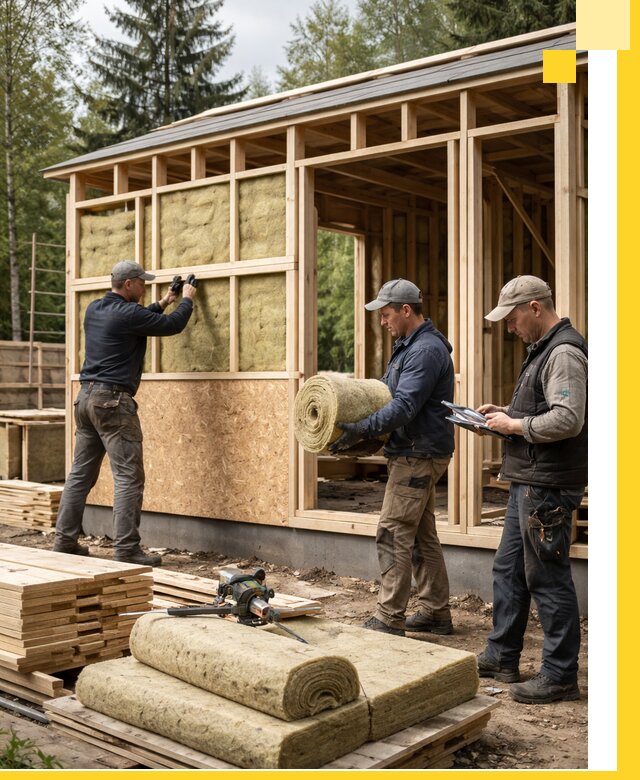 Проектирование и строительство каркасных бань в Петропавловске-Камчатском под ключ