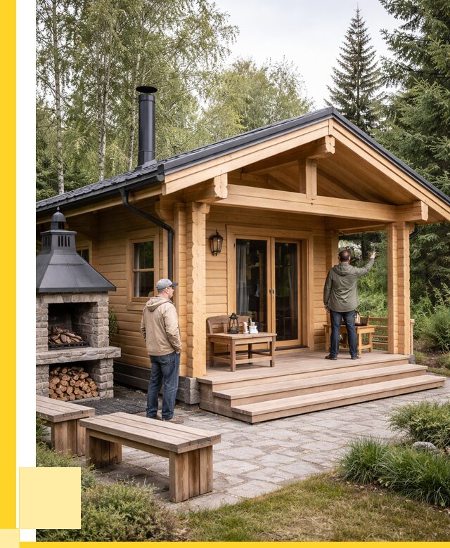 Деревянные бани под ключ в Петропавловске-Камчатском от 466245 р. | ЭриданПтк