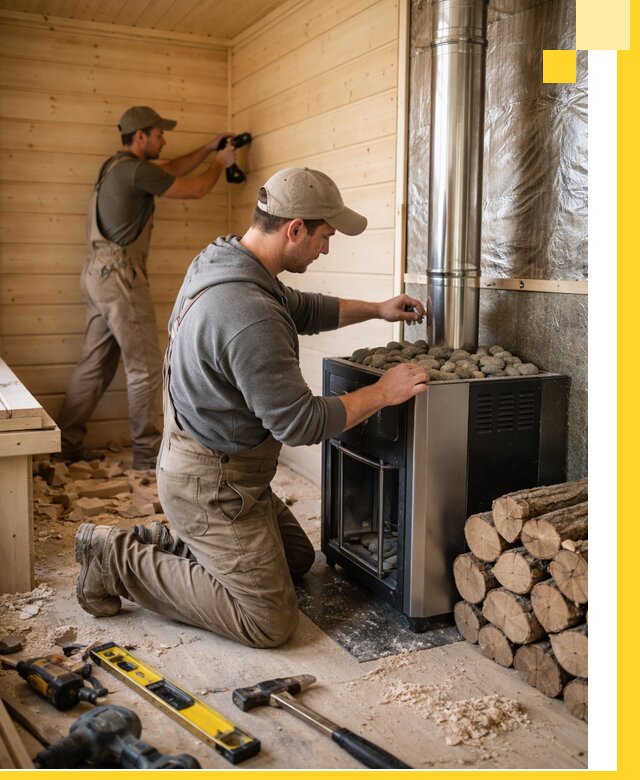 Строительство деревянных бань под ключ в Петропавловске-Камчатском проекты и монтаж