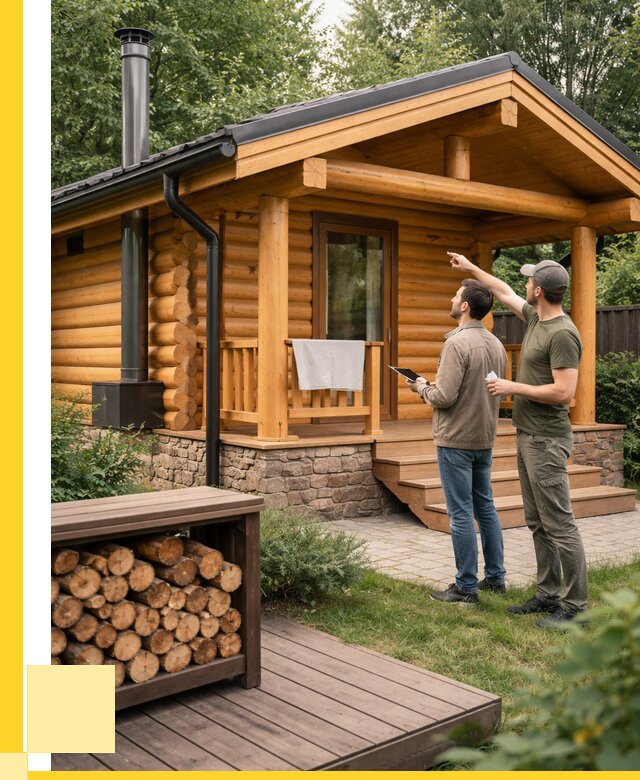 Бани для дачи под ключ в Петропавловске-Камчатском от 259025 р. | ЭриданПтк