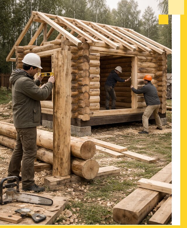 Строительство бань для дачи под ключ в Петропавловске-Камчатском с доставкой и монтажом