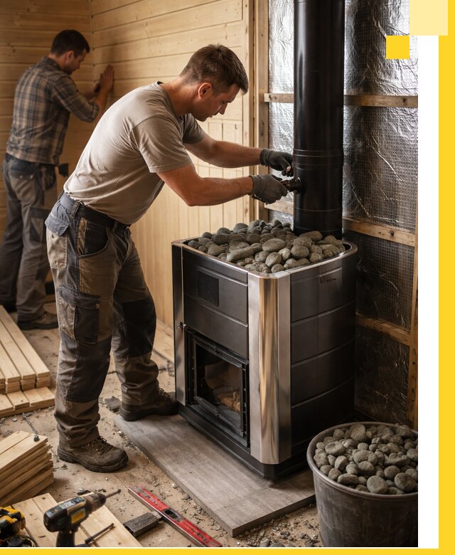 Проектирование и строительство парилок для бани в Петропавловске-Камчатском под ключ