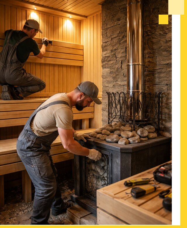 Комплексный дизайн бань, саун и зон отдыха в Петропавловске-Камчатском