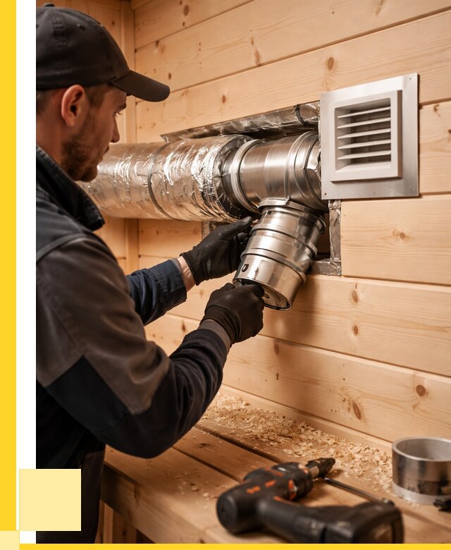 Монтаж вентиляции бани в Петропавловске-Камчатском от 12433 р. | ЭриданПтк