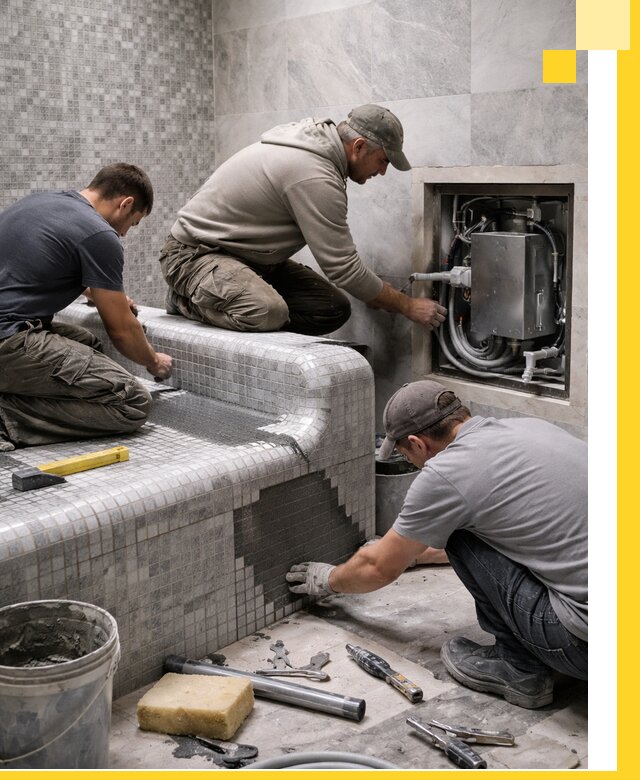 Проекты хамамов под ключ в Петропавловске-Камчатском и дизайн и строительство