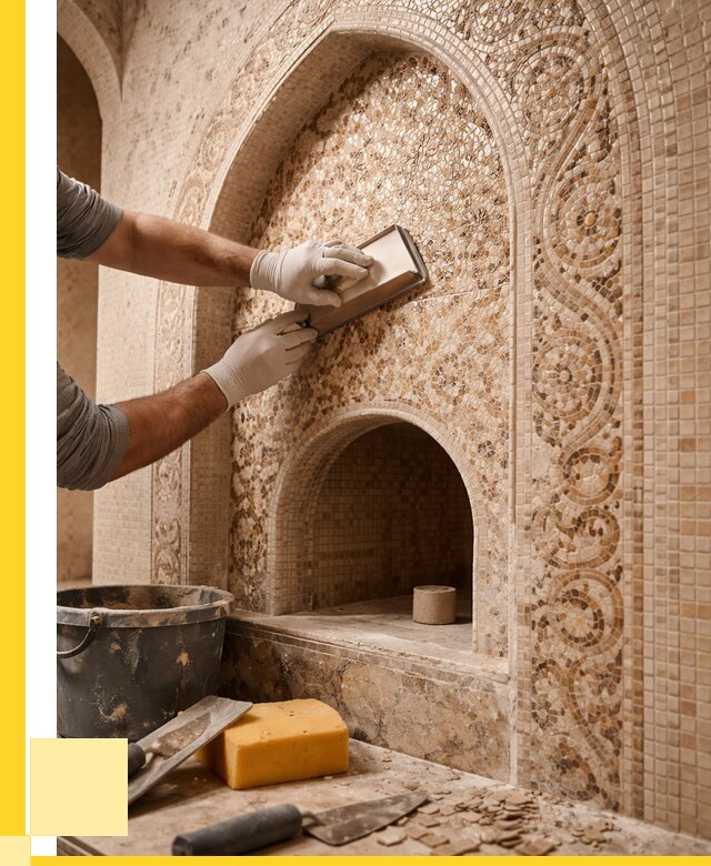 Мозаика для хамама в Петропавловске-Камчатском под ключ от 5181 р. | ЭриданПтк