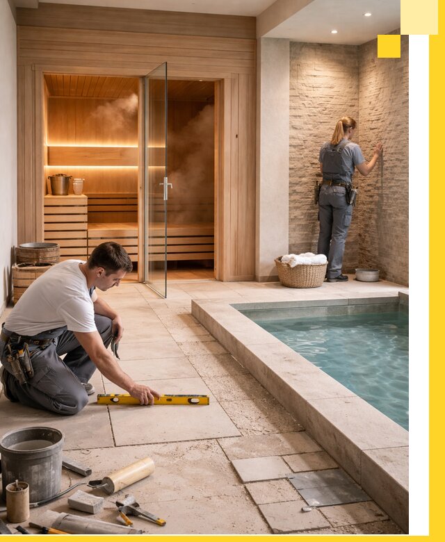 Комплексный дизайн и отделка интерьеров SPA под ключ в Петропавловске-Камчатском